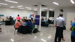 Os empresários reuniram-se com diversos bancos para conhecer linhas de crédito existentes. Foto: Dênis Magela.