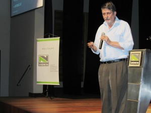A palestra reuniu empresários e outros profissionais ligados a indústria calçadista.
